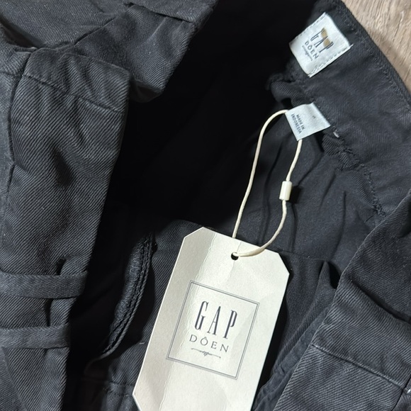 NWT! Gap × DÔEN High Rise Pleated Trousers - Size 6 🔹 - Picture 11 of 15